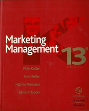 Ouvrage Marketing Management