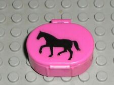 LEGO BELVILE DkPink suitcase with sticker 6203pb03 / Set 5880 Prize Pony