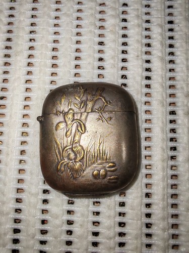 Ancien porte allumettes - ancien,