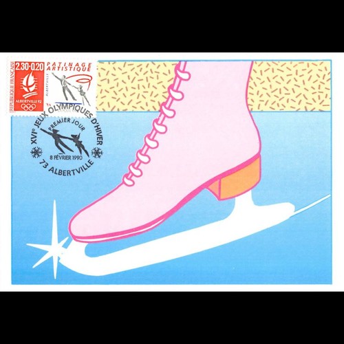 Carte maximum patinage - -,
