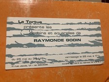 RAYMONDE GODIN  CARTON
