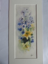 Aquarelle originale signée