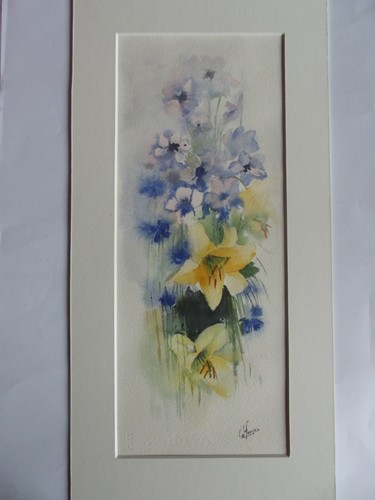 Aquarelle originale signée