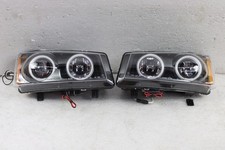 FITS BLK 03-06 Silverado 1500 2500 Avalanche LED CCFL Halo Projector Headlights