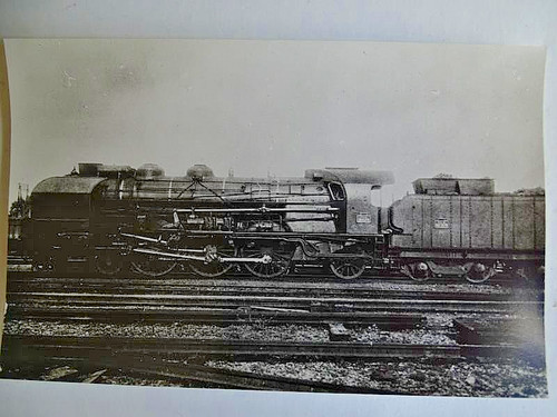 Carte photo cpa train - carte,