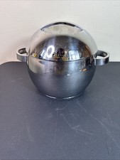 VTG IKEA  179 39  Rice Stock Pot Atomic Orb Shaped Stainless Steel 3 qt RARE MCM