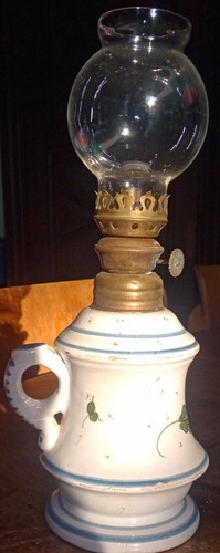 Pigeon lamp pewter and - pigeon,