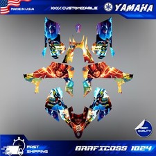 Kit Graphique pour YAMAHA YFZ 450R 2014-2022 Convient pour Yamaha YFZ450R