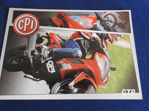 Catalogue depliant cpi scooter - cpi,