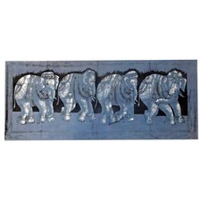 Tenture Batik Frise Eléphant