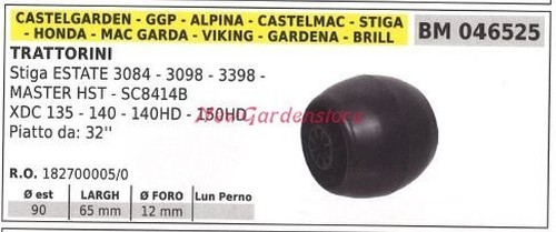 Roues piatto tracteurs - piatto,