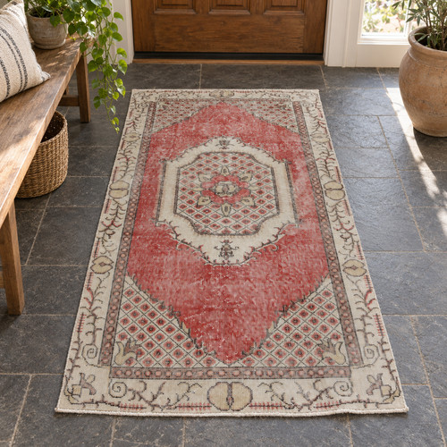 Tapis chevet vintage en - de,