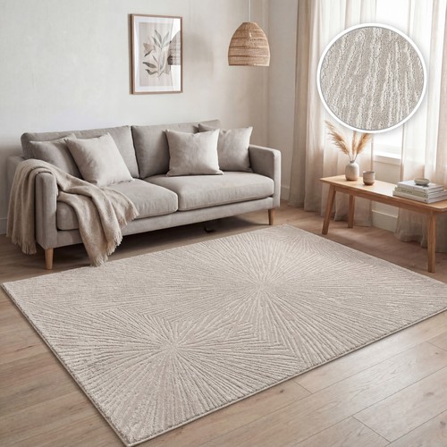 Tapis salon poil - court, motif