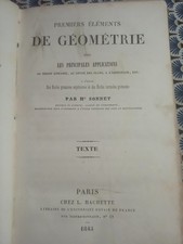 PREMIERS ELEMENTS DE GEOMETRIE