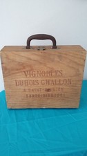 ANCIEN COFFRET VALISE EN BOIS