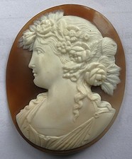 XIXè CAMEE COQUILLE. SHELL