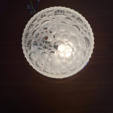 1960 1970 LAMP-7508 Minimalist Clear Glass Ceiling Light Wall Sconce