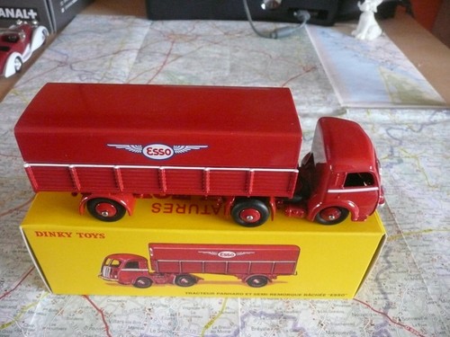 Panhard semi remorque baché - panhard,