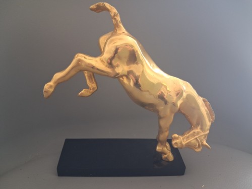 Statue figurine cheval en - de,