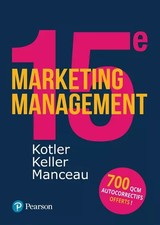 MARKETING MANAGEMENT 15E +
