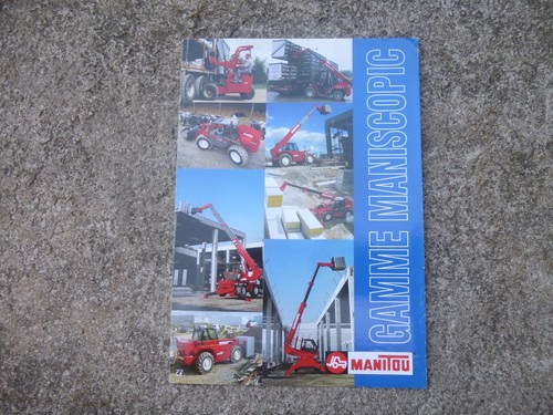 Prospectus maniscopic manitou - prospectus,