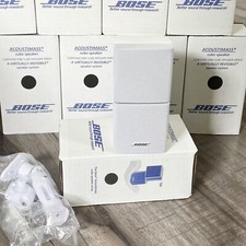 Bose Double Cube Mint Speaker With Mount DoubleShot Lifestyle Acoustimass White