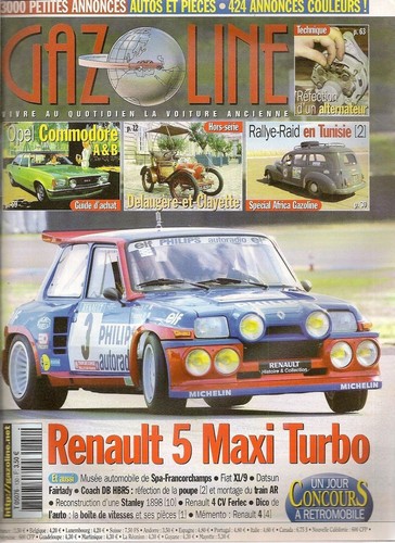 Gazoline 130 renault 5 - n°130,