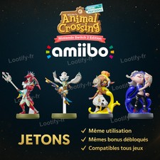 Lot 4 Jetons Amiibo • Animal