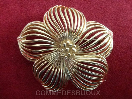 Broche vintage anémone mer - broche,