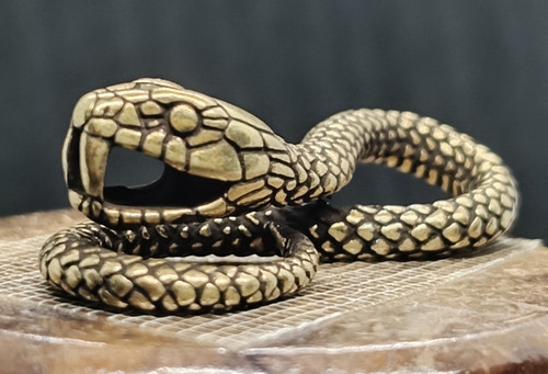Miniature serpent bronze - miniature, en