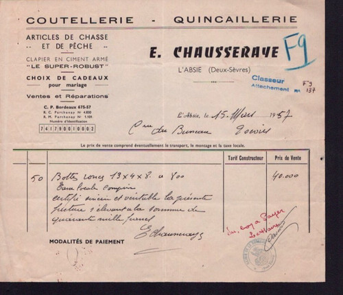 Absie quincaillerie - (79),