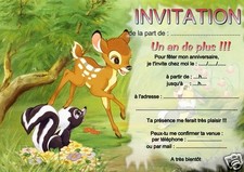 5 ou 12 cartes invitation