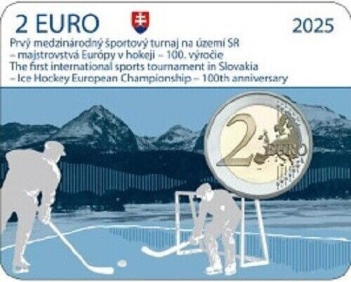 Coincard slovaquie 2025 - 1x,