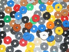 Lego ® Lot 50 Plaques Rondes