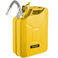VEVOR Bidon d'Huile Carburant 5,3 gal 20 L avec Bec Flexible pour Voitures Jaune