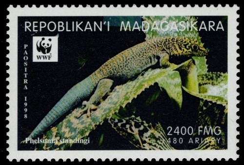 Madagascar 1404b standing s - 1404b,