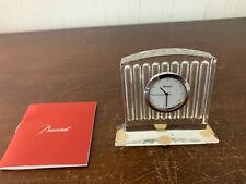 Pendulette clair en cristal de