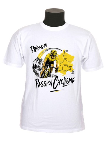 Tee shirt cycliste course - cycliste,