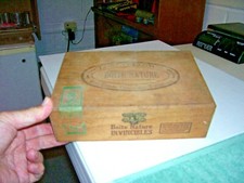 Vintage Dovetail Wood Cigar