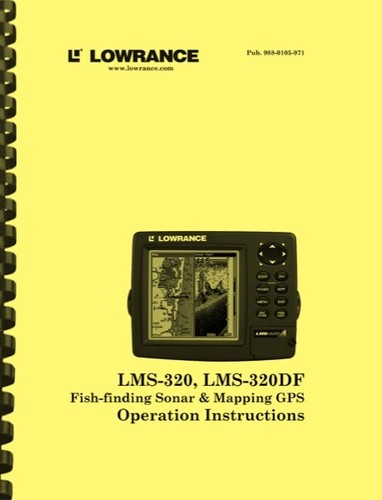 Lowrance lms 320 320df - lowrance, lms-320