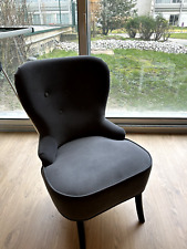 fauteuil gris Ikea 
