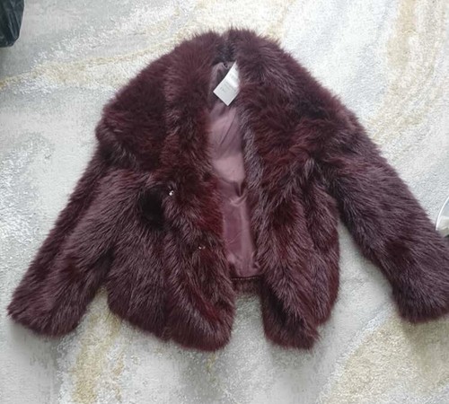 Veste fausse fourrure - fausse,