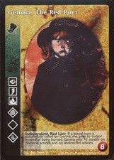 Genina, The Red Poet - Saturday - Vampire VTES