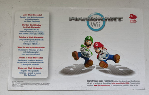 Carte vip mario kart - mario,