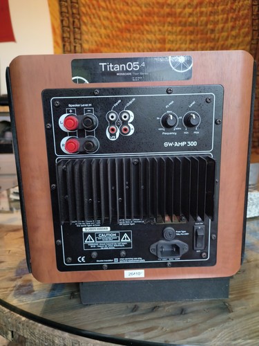 Caisson bass moscara titan - caisson, de