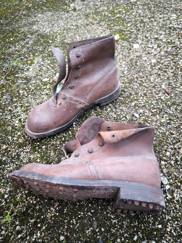 Brodequins cuir fauve france - brodequins,