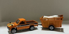 RARE Majorette 300 Series Betaillere Toyota Hilux Pickup Truck&Trailer