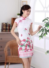Joli Mini Robe Chinoise Qi-Pao