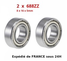 688ZZ Lot De 2 Roulements à