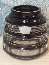 Vase en cristal Val St Lambert